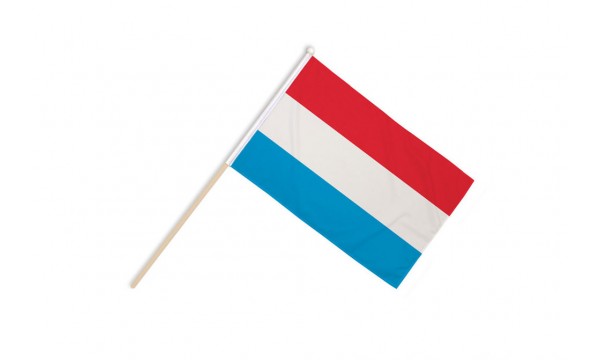 Luxembourg Hand Flags